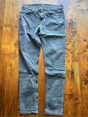 34x34 Gray Slim Jeans